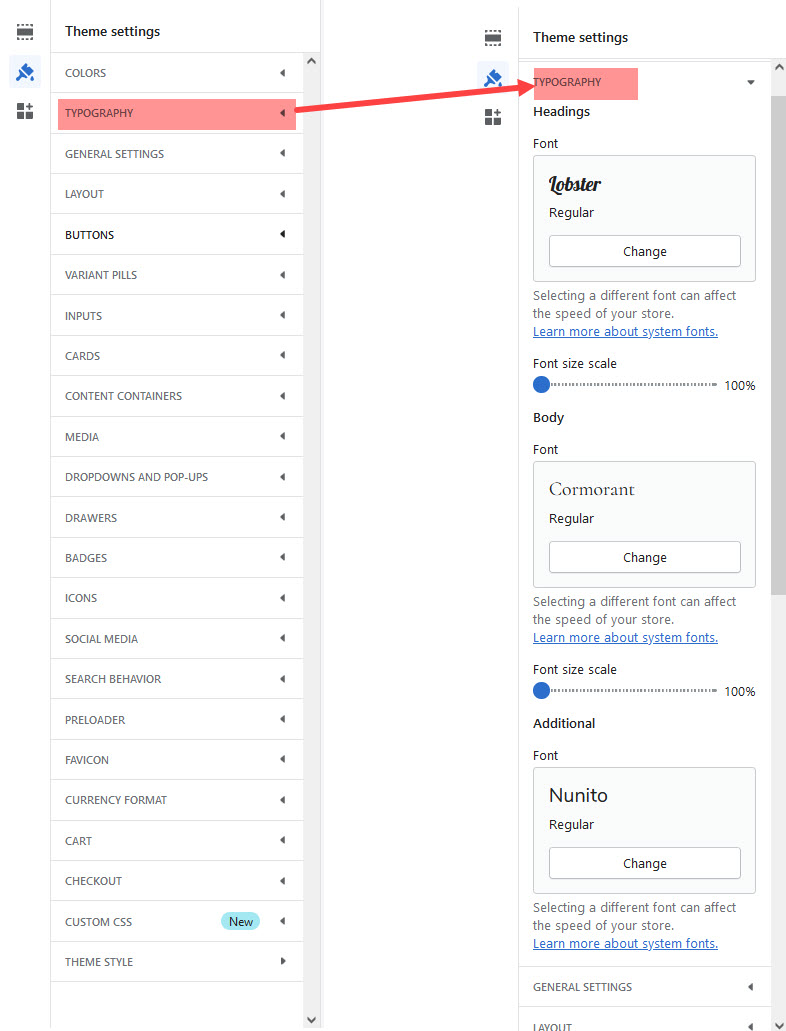   Adding & Organizing Menu Items