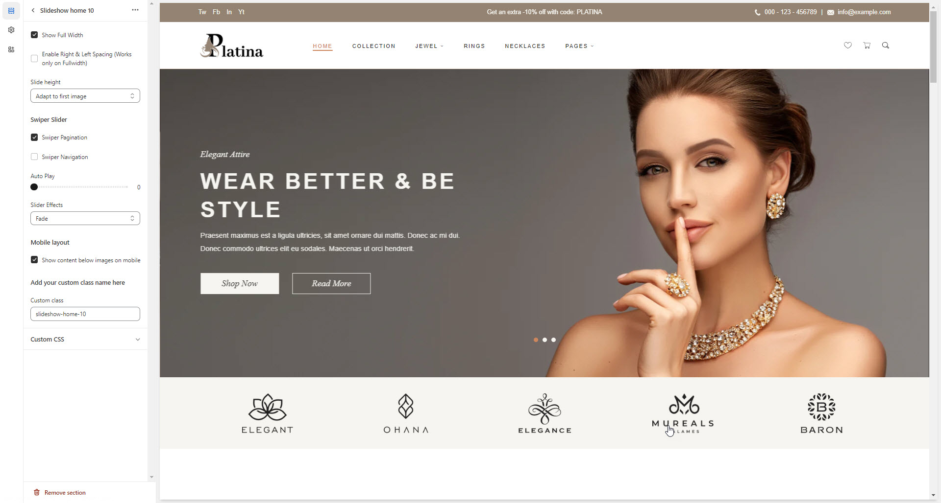   Adding & Organizing Menu Items